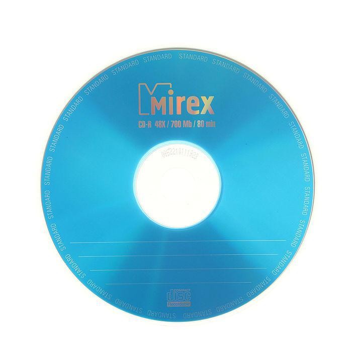 Диск CD-R Mirex 700Mb 48x OEM  (1шт)