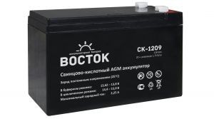 Аккумулятор ИБП ВОСТОК СК-1209  /  151х100х65mm  /  12В  /  9Ач