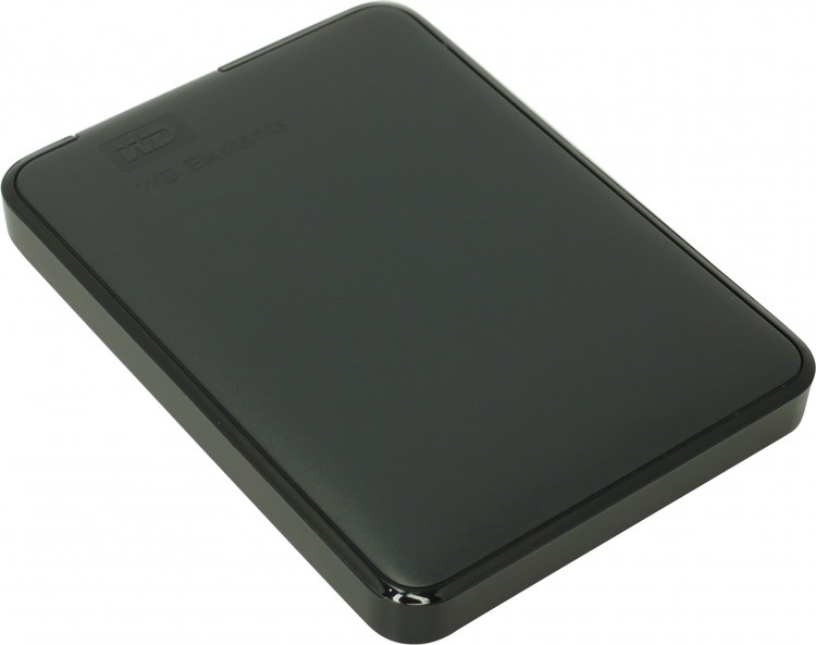Внешний HDD 1Tb WD Elements Portable <WDBMTM0010BBK-EEUE> Black 2.5" USB3.0