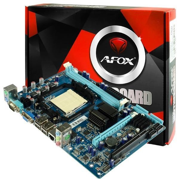 Материнская плата MB AFOX AM3 A78-MAD4 PCI-Ex16  /  2xDDR3  /  SATA2  /  VGA  /  USB2.0  /  mATX RTL
