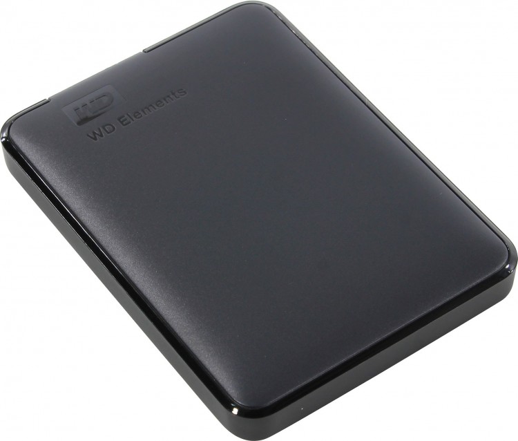 Внешний HDD 500Gb WD Elements Portable <WDBMTM5000ABK-EEUE> Black 2.5" USB3.0