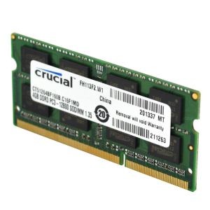 Память DDR3 SO-DIMM 8Gb <PC3-12800> Crucial <CT102464BF160B> CL11