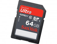 Карта памяти SDXC 64Gb SanDisk Ultra