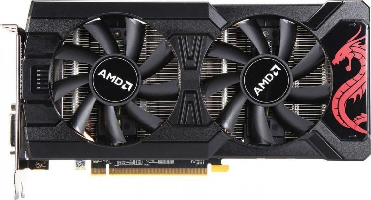 Видеокарта AMD Radeon RX 570 8Gb PowerColor <AXRX 570 8GBD5-DHDM> GDDR5 128b DVI+HDMI+DP