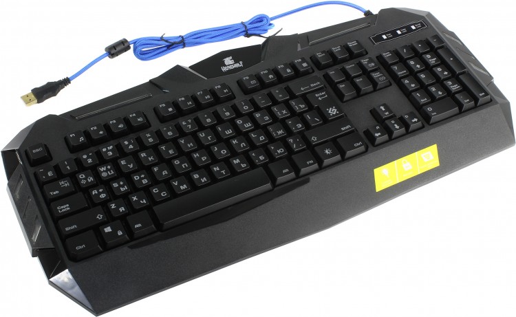 Клавиатура USB Defender Werewolf GK-120DL 104КЛ+15КЛ, подсветка
