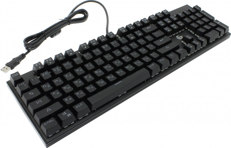 Клавиатура USB Gembird KB-G550 106КЛ LED (Механическая)