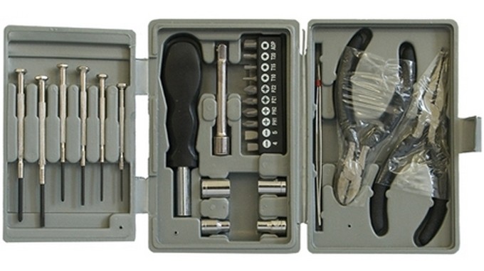 Набор инструментов Buro TC-2101 15 предметов (жесткий кейс)