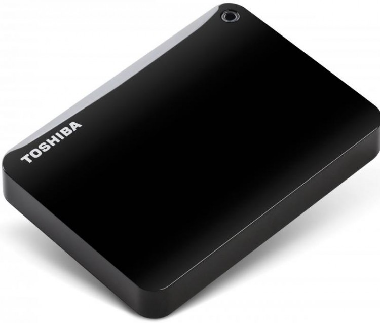 Внешний HDD 1Tb Toshiba Canvio Connect II <HDTC810EК3AA> черный 2.5" USB3.0