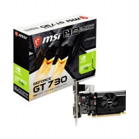 Видеокарта NVIDIA GT 730 2Gb MSI N730K-2GD3/LP