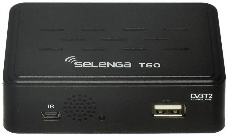 Цифровая приставка DVB-T2 Selenga T60 (RCA  /  HDMI  /  USB)