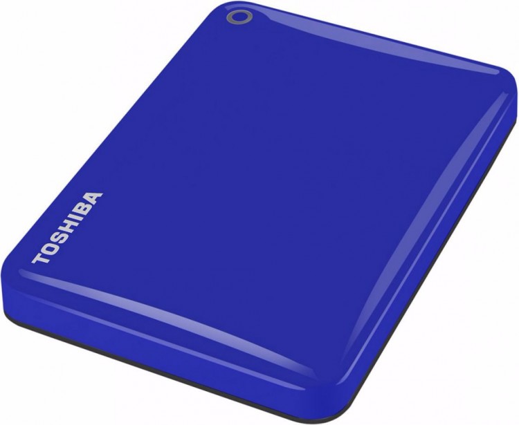 Внешний HDD 500Gb Toshiba Canvio Connect II <HDTC805EL3AA> синий 2.5" USB3.0
