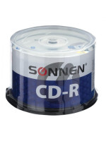 Диск CD-R SONNEN 700Mb 52x Cake Box (25шт)