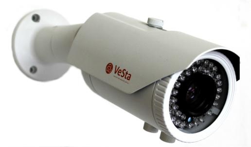 Уличная камера AHD VC-302 1MPx 25fps (М101, f=2,8, Белый,IR,CMOS 1  /  3)