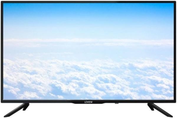 Телевизор 39" LED LOVIEW L39F401T2S SMART черный  /  1366x768  /  Wi-Fi  /  60Hz  /  DVB-T  /  USB