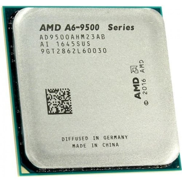 Процессор AMD A6-9500 AM4 2(2)core  /  3.5GHz  /  RADEON R5  /  35W (OEM)
