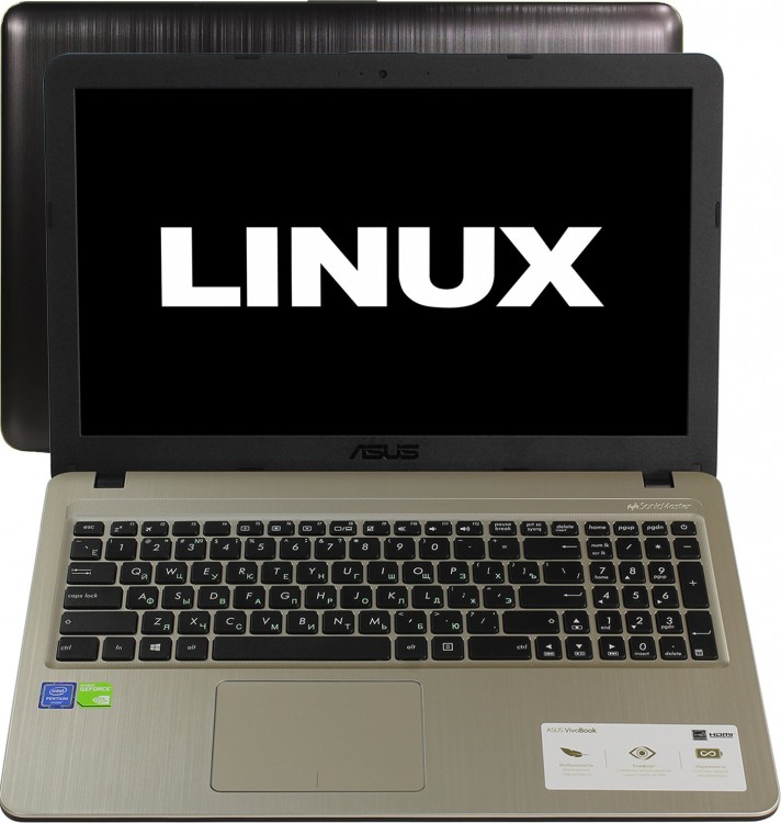 Ноутбук 15,6" Asus X540NV-GQ072 intel N4200  /  4Gb  /  500Gb  /  GF920MX 2Gb  /  no ODD  /  WiFi  /  Endless