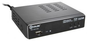 Цифровая приставка DVB-T2 D-COLOR DC1501HD (RCA  /  HDMI  /  USB)