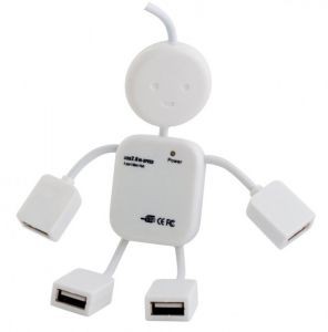 Концентратор USB2.0 PC Pet Human 4-port