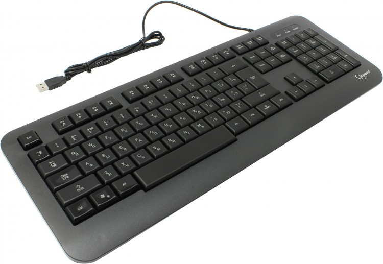 Клавиатура USB Gembird KB-230L 104КЛ, подсветка