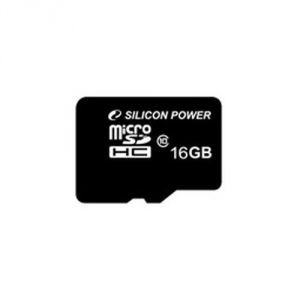 Флешка microSDHC 16Gb Silicon Power Class10