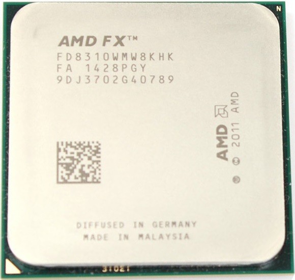 Процессор AMD FX-8310 (FD8310W) 3.4 GHz  /  8core  /  8+8Mb  /  95W  /  5200 MHz Socket AM3+ (OEM)