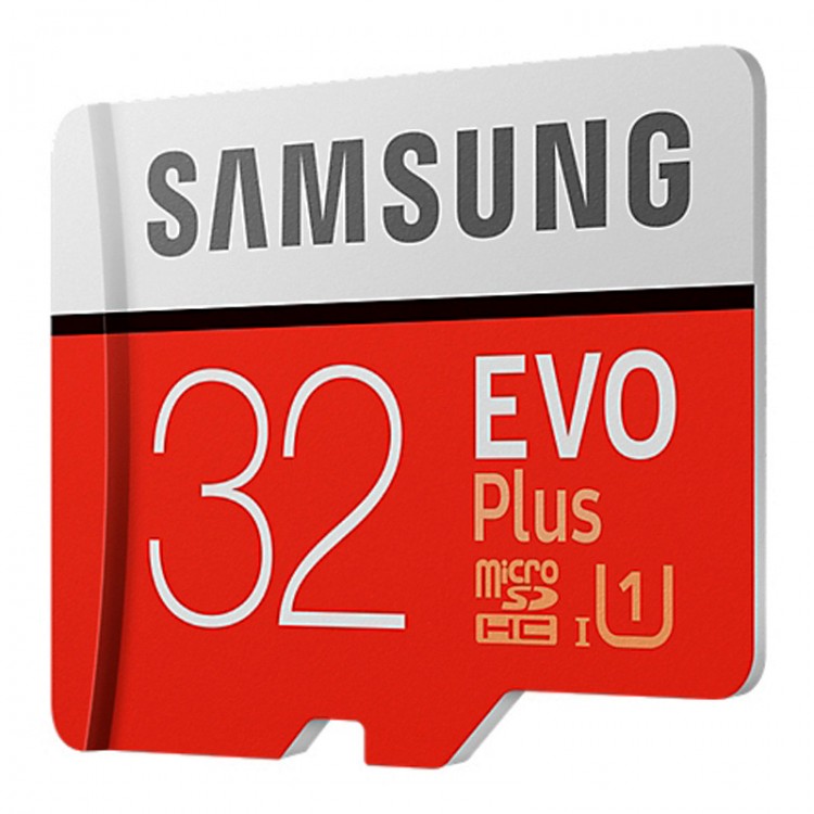Флешка microSDHC 32Gb Samsung EVO Plus <MB-MC32GA  /  RU> Сlass10 + адаптер