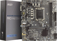 Материнская плата MSI H610M-E DDR4 (RTL) LGA1700 <H610> PCI-E Dsub+HDMI+DP GbLAN SATA MicroATX 2DDR4