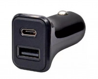 Автомобильное зарядное уст-во ISA TC01 (USB+TYPE-C / 3.1A)
