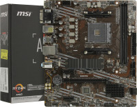 Материнская плата (AM4) MSI A520M PRO MicroATX / 2xDDR4 / 1xNVMe / DVI+HDMI+VGA