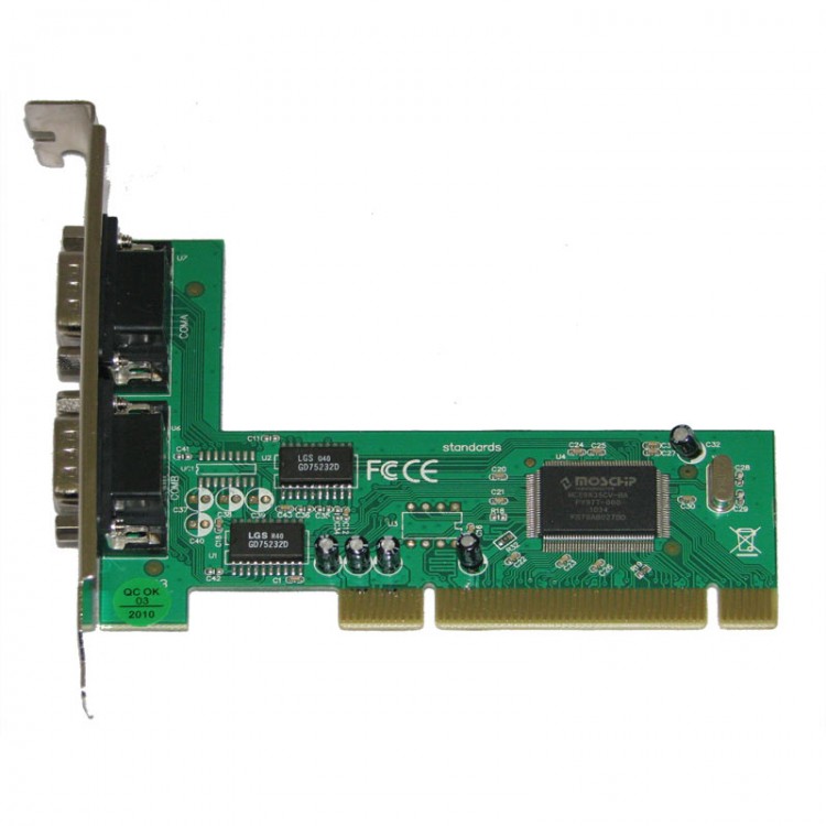 Контроллер COM Gembird PCI  /  2COM SPC-1