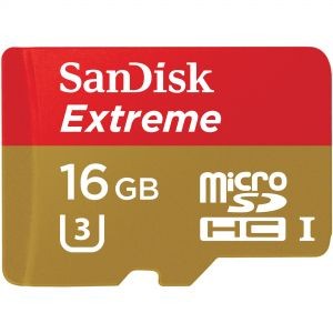 Флешка microSDHC 16Gb SanDisk EXTREME UHC-1