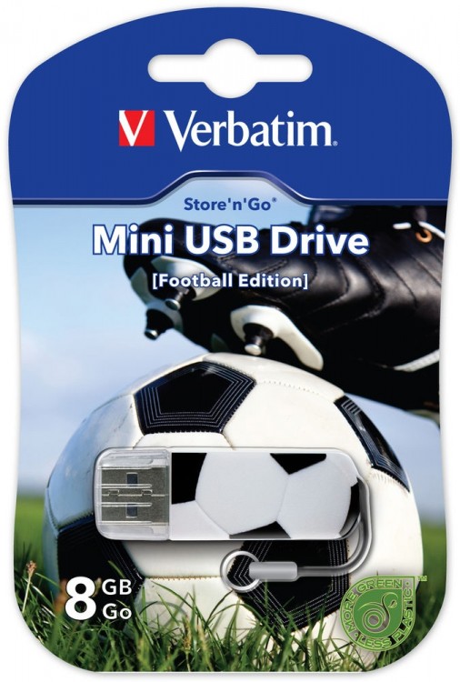 Флешка USB 8Gb Verbatim Sports Edition Football