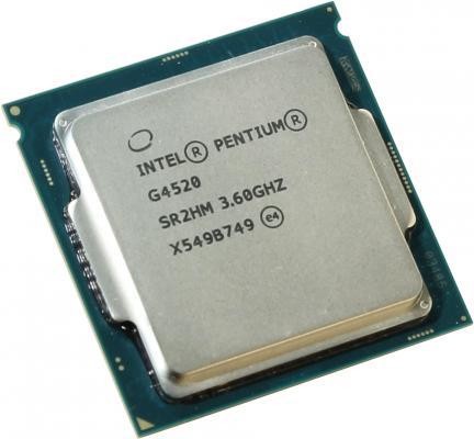 Процессор Intel Pentium G4520 3.6 GHz  /  2core  /  HD G 530  /  0.5+3Mb  /  51W  /  8 GT  /  s LGA1151 (OEM)