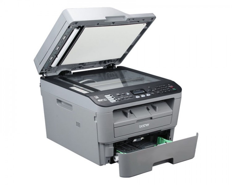 Принтер МФУ Brother MFC-L2700DNR (A4  /  2400*600dpi  /  1цв  /  лазерный  /  USB  /  WiFi  /  RJ-45  /  двусторонняя печать)