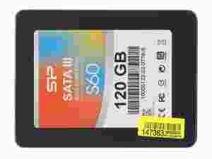 SSD 120 Gb SATA 6Gb  /  s Silicon Power Slim S60 <SP120GBSS3S60S25> 2.5" MLC