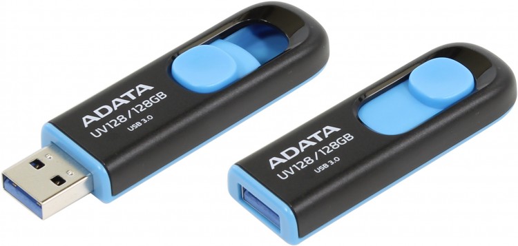 Флешка USB 128Gb Adata UV128 USB 3.0