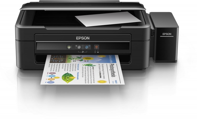 Принтер Epson L382 (A4, струйное МФУ, 33 стр  /  мин, 5760 optimized dpi, 4 краски, USB2.0)