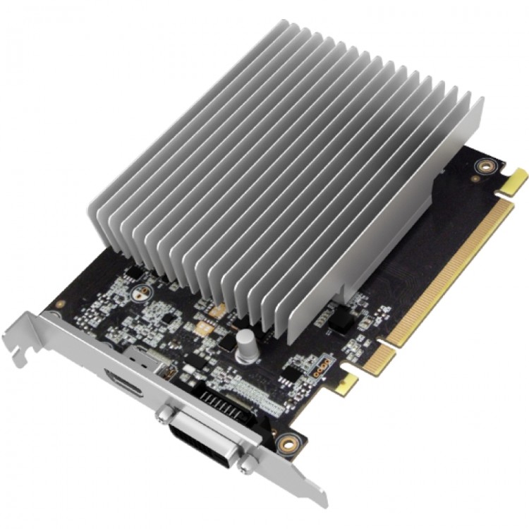 Видеокарта NVIDIA GeForce GT 1030 2Gb Palit <PA-GT1030 2GD5> 64bit GDDR5 DVI+HDMI (OEM)