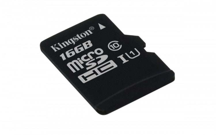 Флешка microSDHC 16Gb Kingston <SDC10G2  /  16GBSP> Class10