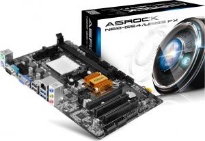 Материнская плата ASRock N68-GS4 FX R2.0 (RTL) SocketAM3 <GeForce 7025> PCI-E+SVGA+GbLAN RAID MicroATX 2DDR3