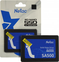 SSD 240 Gb Netac NT01SA500-240-S3X (120 TBW / 540:490 Мбайт / с) TLC