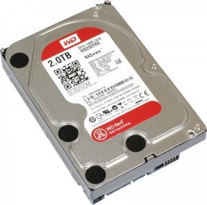 HDD 3.5" 2 Tb Western Digital Red <WD20EFRX> IntelliPower 64Mb SATA-III