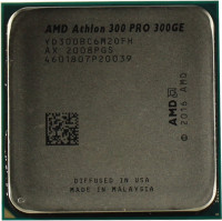 Процессор AMD Athlon 300GE AM4 2(4)core / 3.4(3.4)MHz / Vega 3 / 35W (OEM)