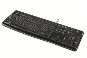 Клавиатура USB Logitech K120 EER 105КЛ Black