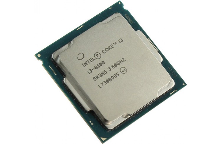 Процессор Intel Core i3 8100 Soc-1151v2 (3.6GHz, Intel UHD Graphics 630) OEM