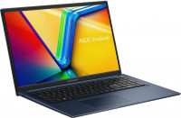 Ноутбук 17,3" Asus VivoBook X1704ZA-AU086 Intel i3 1215U  /  8Gb  /  SSD512Gb  /  Intel UHD Graphics  /  noOS blue W