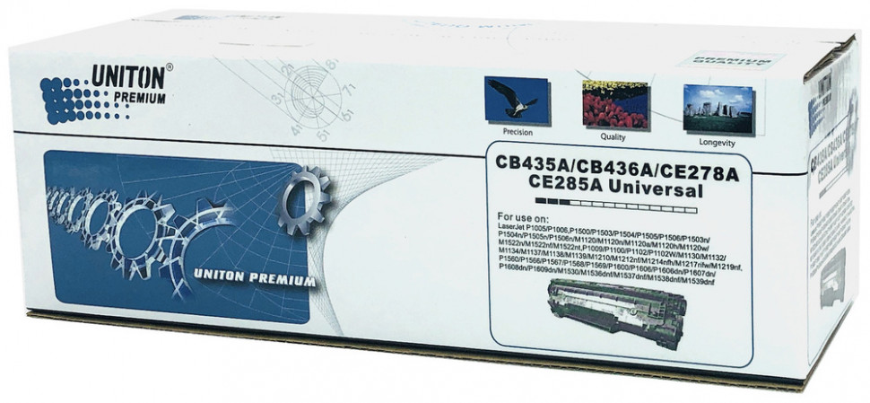 Тонер-картридж Uniton CB435A / 436A / 285A / 725 (1600стр)