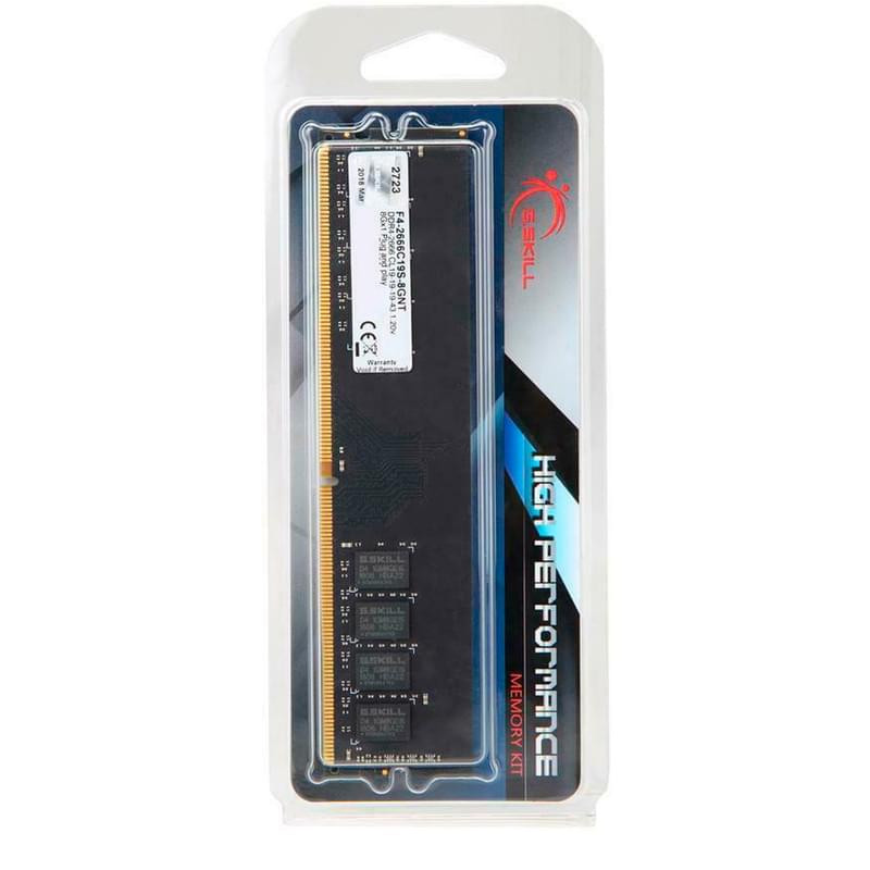 Память DDR4 8Gb 2666 / CL18 G.SKILL F4-2666C19S-8GNT