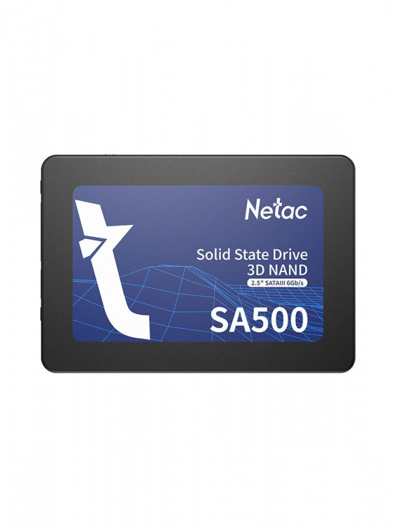 SSD 120 Gb Netac NT01SA500-120-S3X (120 TBW  /  540:490 Мбайт  /  с)