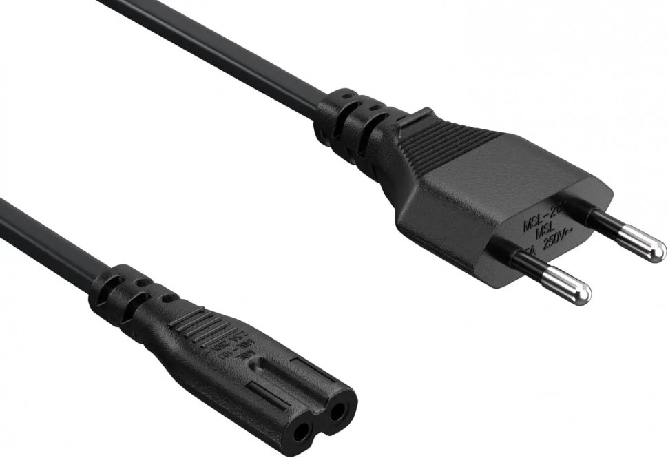 Кабель питания IEC-320-C7 восьмерка 1.5м